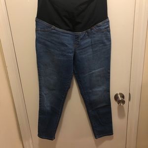 Full panel maternity pants